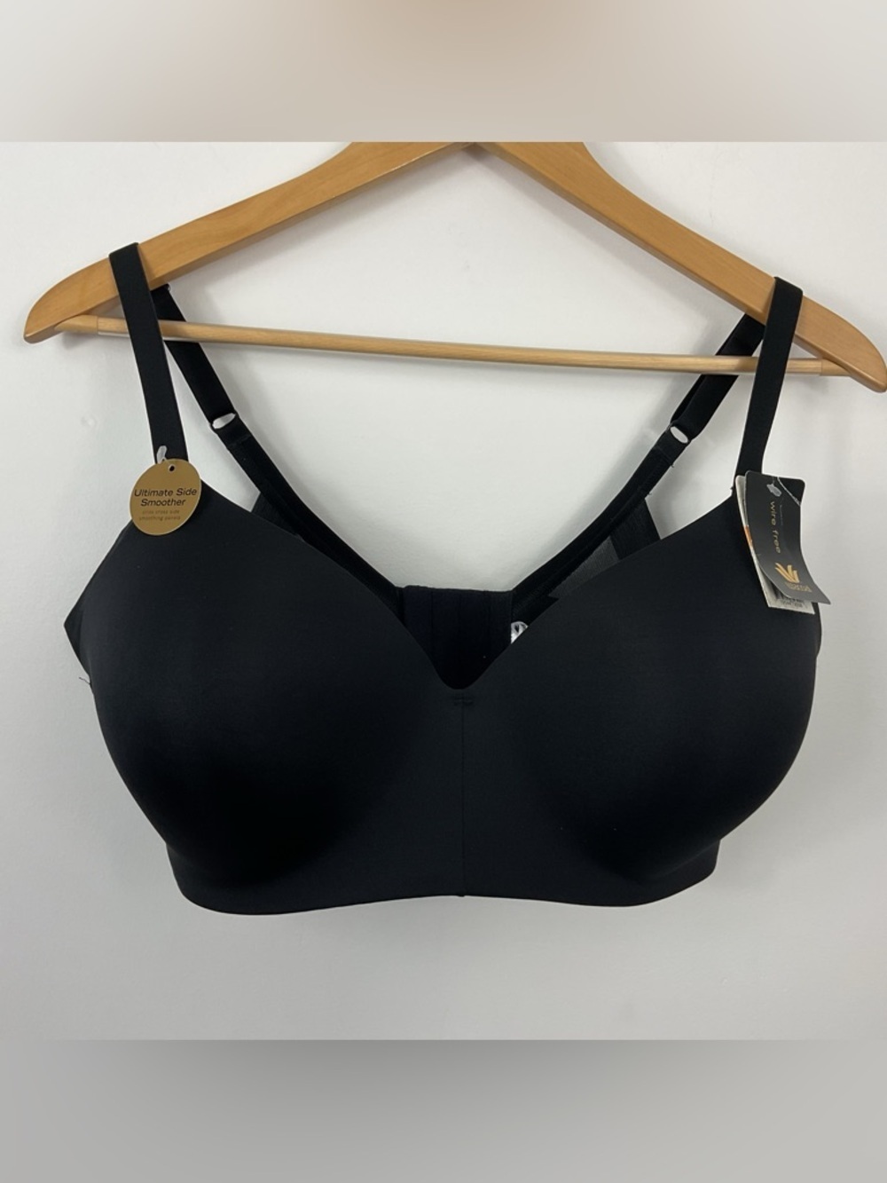 Wacoal Ultimate Side Smoother Wire Free Bra Womens Size 38DD